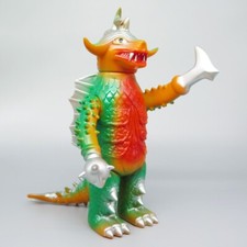 Ultraman Sofubi Kaiju BARABA Bullmark Japan 2000 Vintage Japanese Toy 24cm Tall