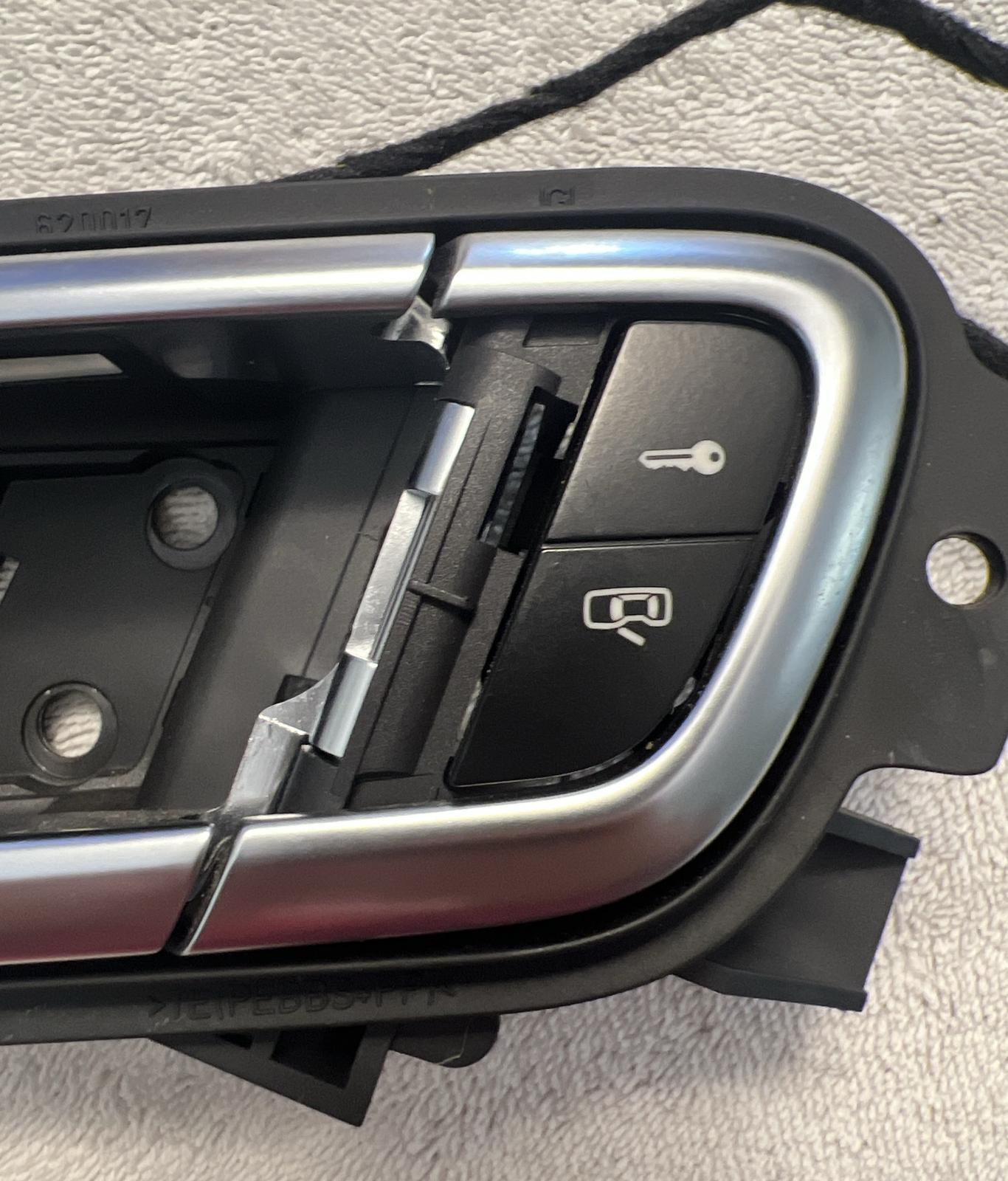 Bentley Continental GT 2003-2011 Interior RH Pass Door Handle OEM 3W0837114C