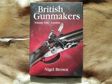 British Gunmakers Volume 1 by Nigel Brown Hardcover Safari Press Guns OOP