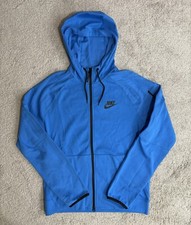 Nike Sportswear Tech Fleece Windrunner Full-Zip Hoodie Blue DD5284-435 Sz M