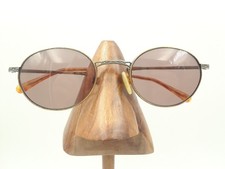 Vintage Tura 833 COP Aged Gold Metal Oval Eyeglasses Sunglasses FRAMES ONLY