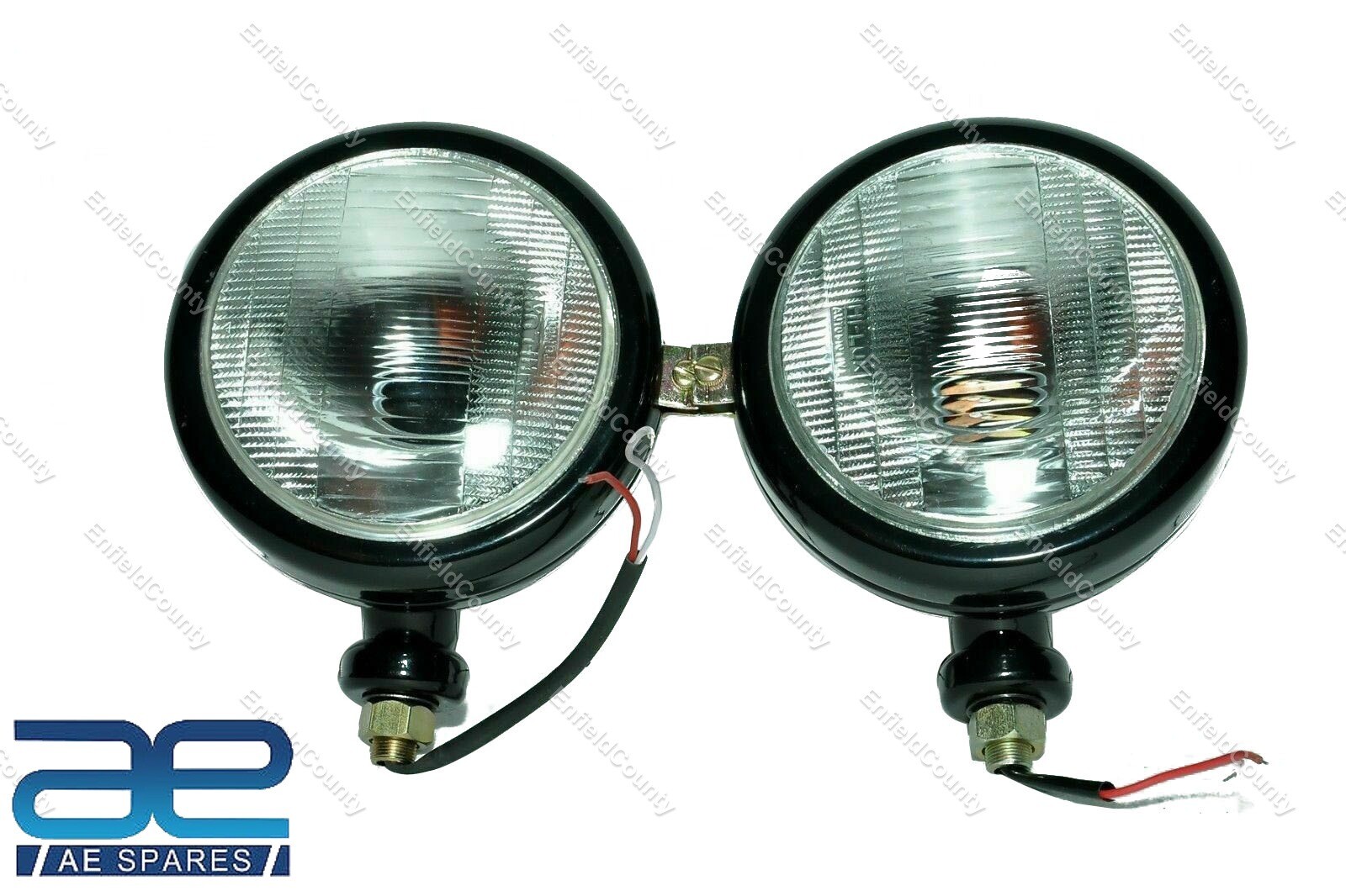 Phares Bleus 12V Pour Tracteur Ford 2000 à 7000 - Compatibles Avec Plusieurs Modèles, Neufs