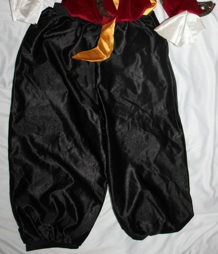 DISNEY STORE PIRATE CAPTIN HOOK 3 PC.COSTUME JACKET,KNICKERS& DICKIE (SZ:4/6) - Picture 3 of 8