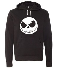 Nightmare Before Christmas "Jack Skellington Skull" Unisex Hooded Sweatshirt