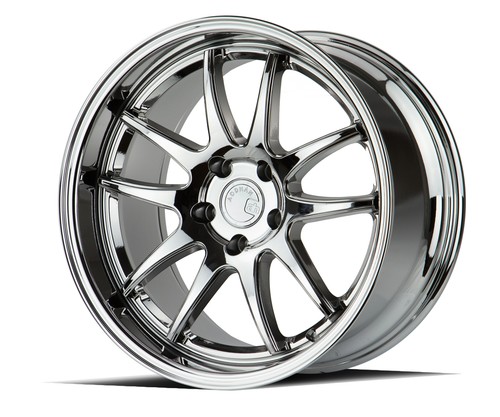 19x9.5/19x11 Aodhan DS02 5x114.3 +15/15 Vacuum Chrome Rims (Set of 4) - Picture 3 of 3