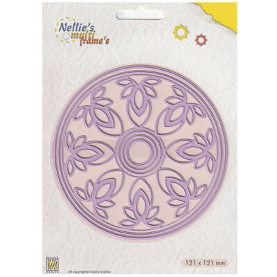 NELLIES Stanzform Präge Stanzschablone Scrapbooking Cutting Die, Kaleidoskop MFD