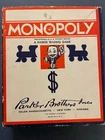 Vintage Parker Brothers Monopoly Game Blue Box #6 Complete Set No Board