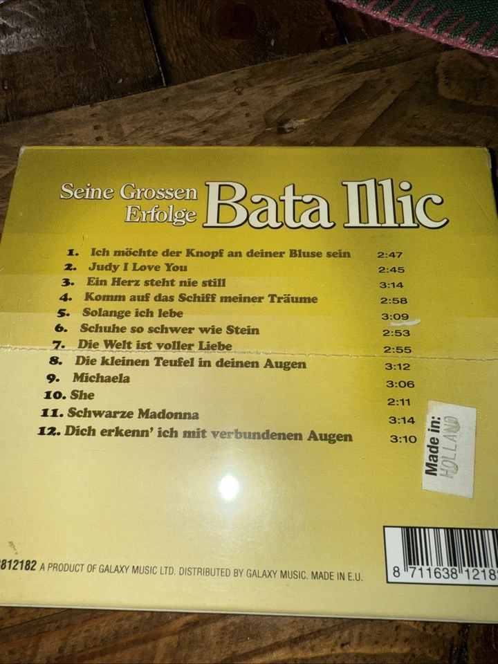 BATA ILLIC Seine Grossen Erfolge Best of GERMANY No Tengo Dinero (Juan Gabriel) - Image 2 of 2