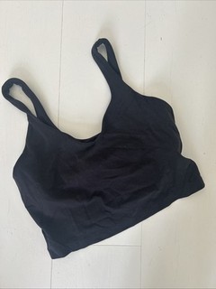 Lululemon Sport BH Top Schwarz Gr 8/ M Super Zustand Stretch