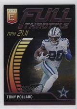 2023 Panini Donruss Elite Full Throttle Pink Tony Pollard #FT-TP 0pe3