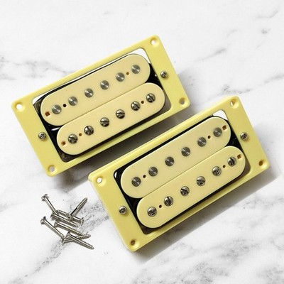 For Les Paul Epiphone Electric Guitar Pickups Humbucker Set of 2 Alnico 5 Magnet