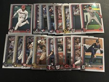 2025 Topps Chrome MLB 17 Rookie Card Lot! James Wood! 