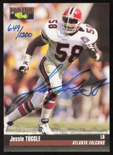 Jessie Tuggle 1995 Pro Line Autographs /1200 Falcons