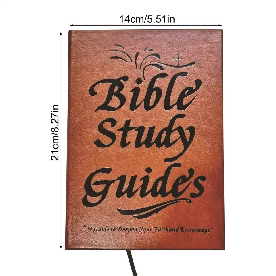 66-Page Bible Study Guide, Daily Devotional Journal,Study Notebook Based Planner