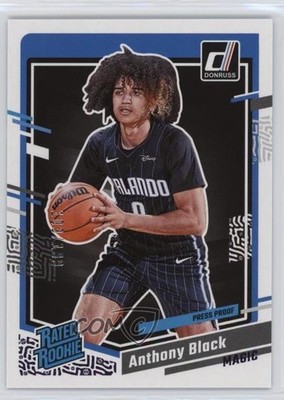 2023 Panini Donruss Rated Purple Press Proof 103/199 Anthony Black Rookie RC 1u6