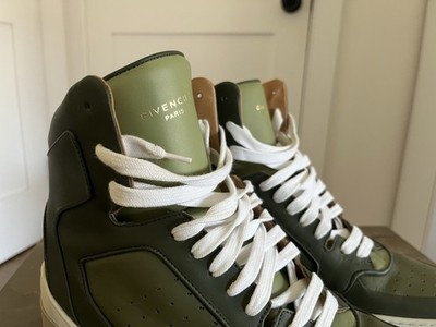 MENS GIVENCHY GREEN TYSON SNEAKERS SIZE 42 (US9) | eBay