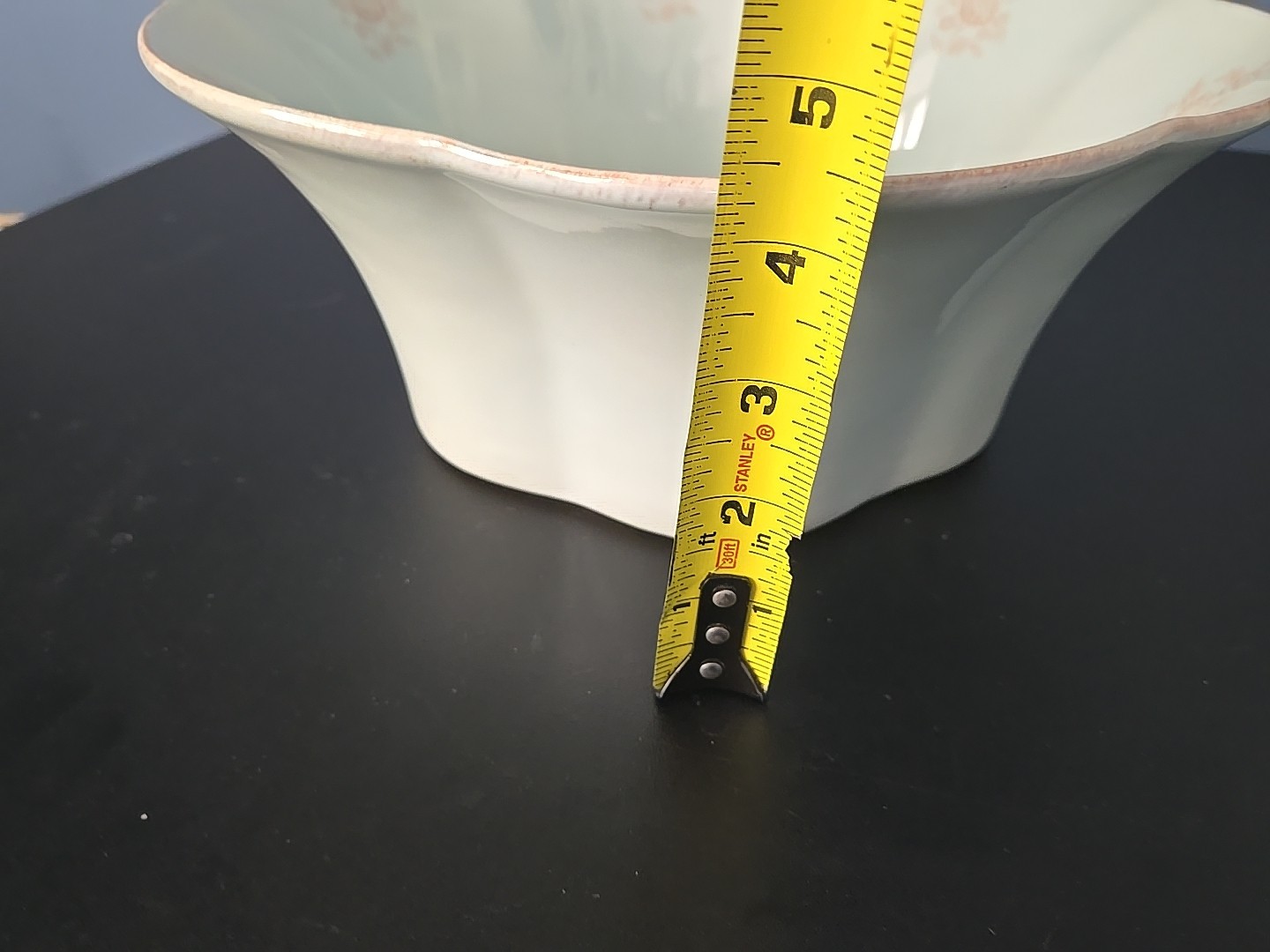 2 Light Blue With Flowers Stoneware By Grestel Deco Baking Dish Made in Portugal