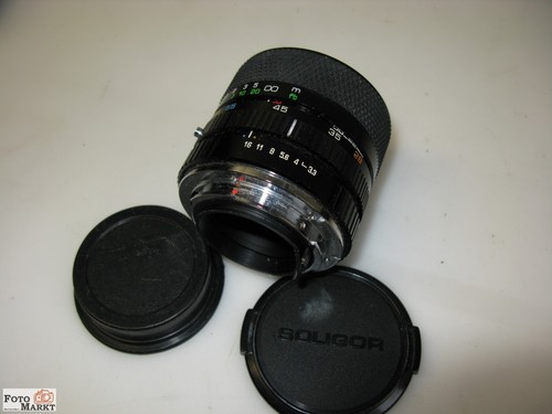 Zoom+Macro Lens Wide Angle Soligor Mc 28-55/3,3 -4, 5 Pentax-K Lens Pk - Picture 2 of 3