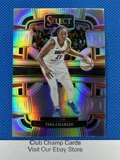 2024 #83 Tina Charles Panini WNBA Select Concourse Silver Prizm Dream
