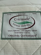 Cottonsafe Natural Single Mattress Organic & Chemical Free 90X190cm