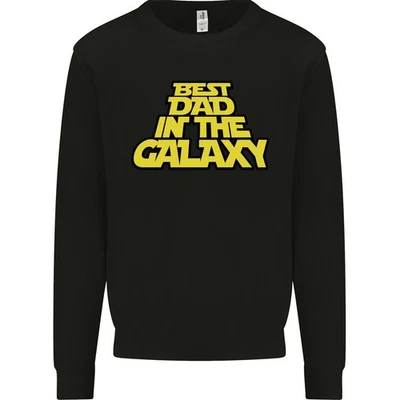 Meilleur Papa Dans La Galaxie Sweatshirt Amusant Pour La Fête Des Pères - Photo 1/4