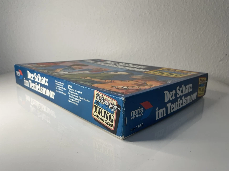 TKKG Brettspiel, Der Schatz Im Teufelsmoor,Noris,1986 - Bild 2 von 4