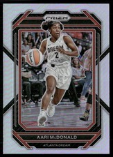 Aari McDonald 2023-24 Panini Prizm WNBA Silver Prizm Atlanta Dream #5