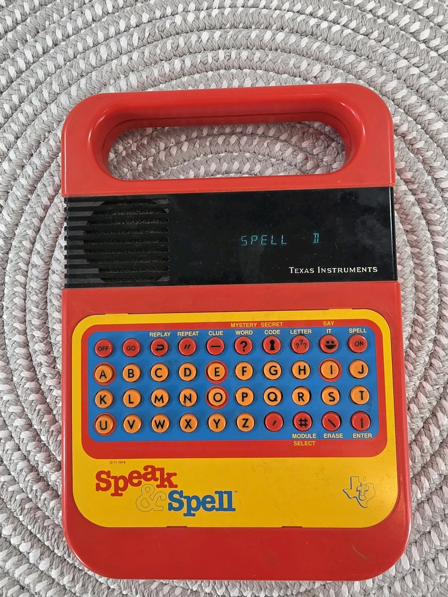Speak & Spell 1978 Electronic Games for sale - eBay