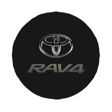 16 Inch For Toyota Waterproof Dust-proof Car Spare Tire Cover Black 16 Inch For Toyota Waterproof Dust-proof Car Spare Tire Cover Black