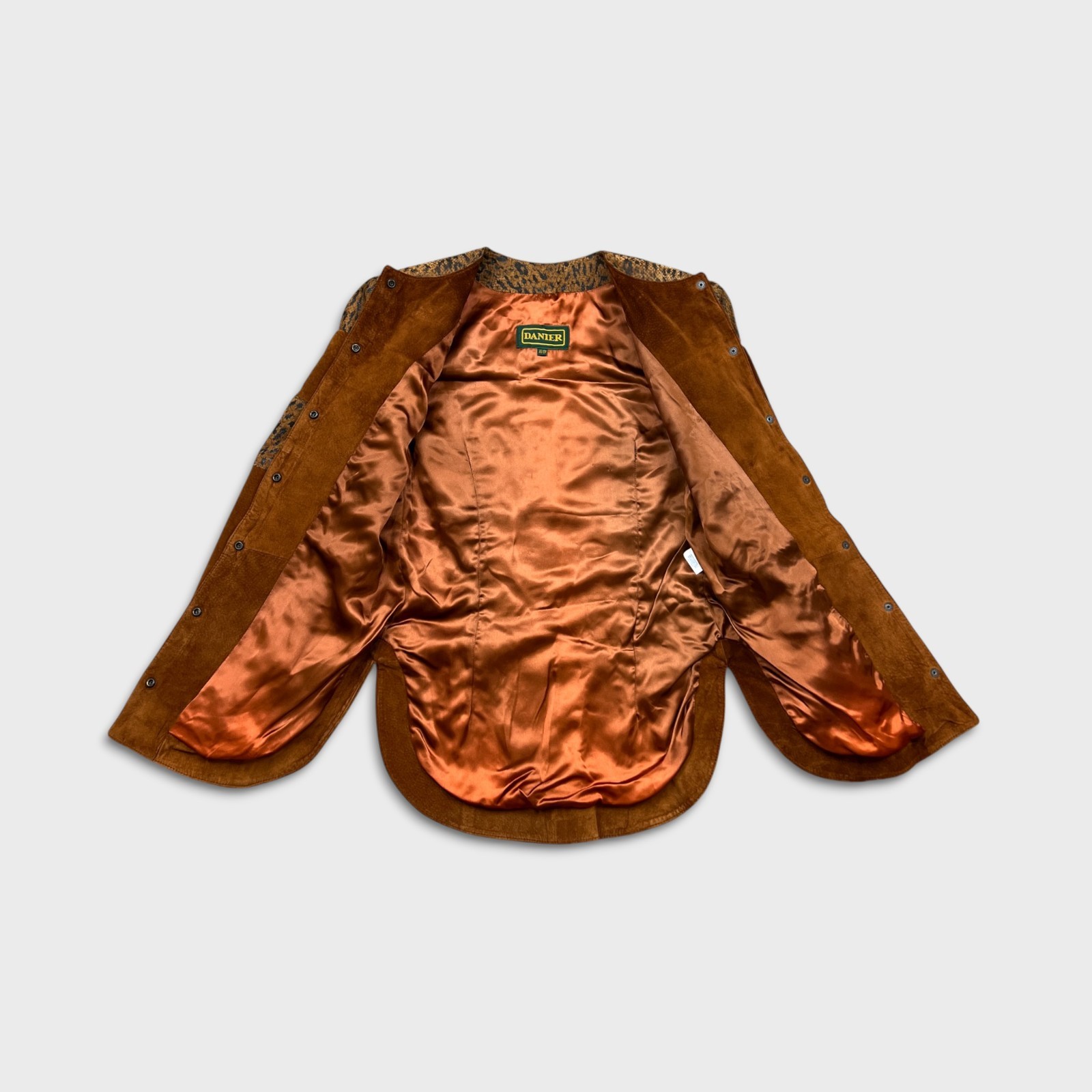 Vintage Danier Suede Patchwork Jacket Womens XS B… - image 7