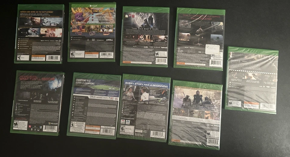 Lote de 9 Videojuegos Xbox One Juegos-NUEVO PRECINTADO-Star Wars/Elder Scrolls+++ Foto 3 de 4