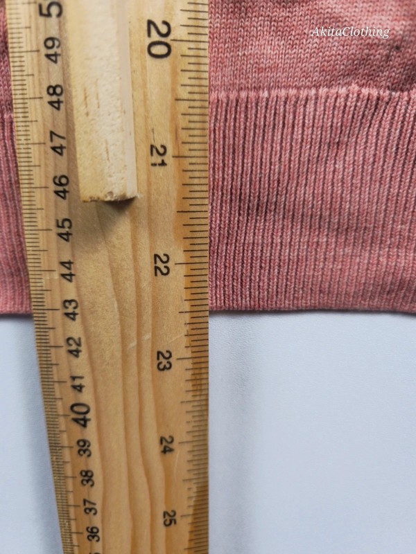 Lacoste V-Neck Jumper Boxy M Pink Wool Blend 353 image 6