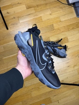 Nike React Vision Herren Sneaker Gr. 49.5 US 15 Schwarz Grau Neu   Box o. Deckel