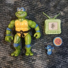 1992 Toon Leo Leonardo Action Figure Teenage Mutant Ninja Turtles, Vintage
