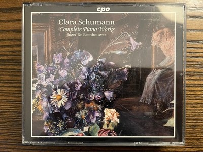 Clara Schumann Complete Piano Works 3 CD's w/libretto 2001 Classical cpo : VG