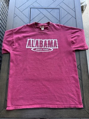 Vintage Alabama Crimson Tide T Shirt Mens Large Red NCAA Football Tee 90s Bama