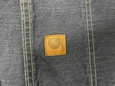 Carhartt B28 DST Denim Work Shorts Men  s 50 Dark Stone Carpenter Utility