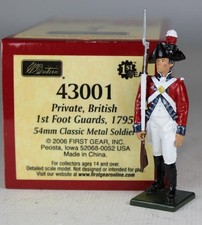 W BRITAINS The Redcoats-British Foot Guards 1785 Set 43001 MIB