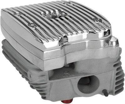 CUSTOM CYCLE ENGINEERING Rocker Cover - Finned - Polished - EVO CCE5833