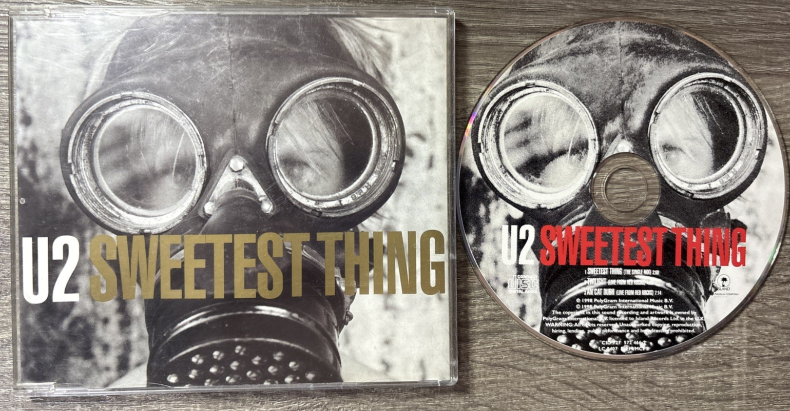 U2 - Sweetest Thing  : 3 Track CD Single 2006 VGC