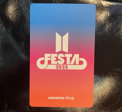BTS-2025 BTS FESTA : CAPSULE ALBUM VOL 1 POB PHOTO CARD J-HOPE