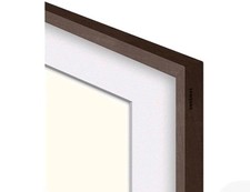 Samsung - 50 The Frame Customizable Bezel - Modern Brown