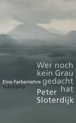 Wer noch kein Grau gedacht hat | Eine Farbenlehre | Peter Sloterdijk | Buch