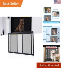 RV Entry Screen Door Protector Grille for Dogs, Adjustable RV Screen Door Gua...