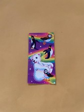Vintage 1980s Lisa Frank Polar Bear Penguin Stickers