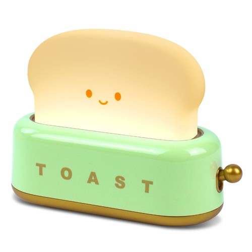 Luce Notturna LED A Batteria In Silicone Morbido, Simpatica Mucca Rosa Per Camera Bambini - 2