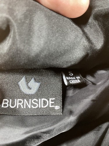 NWT Five Guys Burgers Small Puffer Vest Black Employee - Burnside - Picture 6 of 7