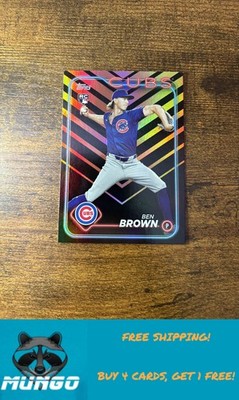 2024 Topps Update #US183 Ben Brown Holiday Chicago Cubs Rookie