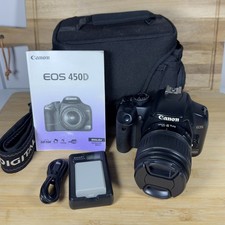 Canon EOS 450D Digital SLR Camera 18-55mm II Lens Starter Kit