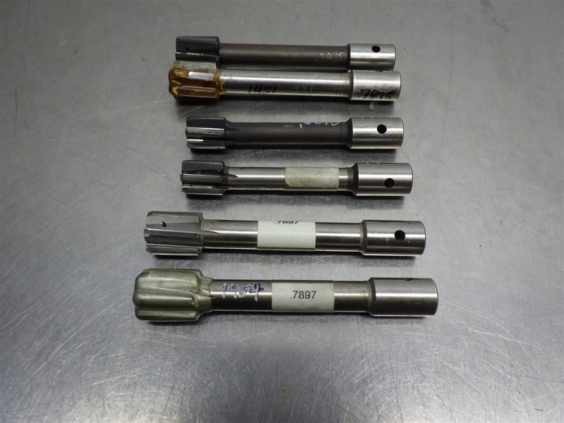 6 NEW! Proto-Cutter Brazed Carbide-Tip Reamers Various Styles/Sizes (As Shown)